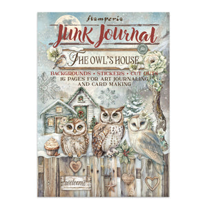 SBJK02 Junk Journal Stickers 16 pg The Owl's House