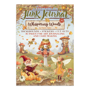 SBJK04 Junk Journal Stickers 16 pg Whispering Woods