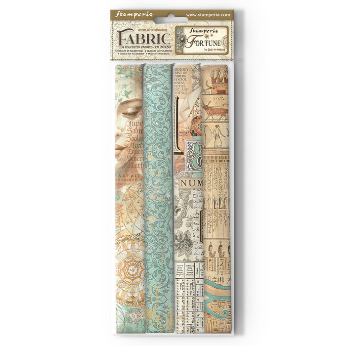 SBPLT28 Fortune Pack of 4 Sheets Fabric 30 x 30
