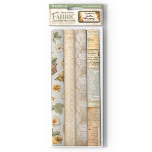 SBPLT34 Golden Harmony Pack of 4 Sheets Fabric 30 x 30