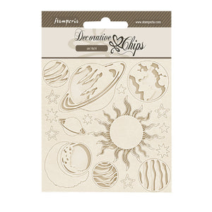 SCB223 Decorative Chips 14 x 14cm Fortune Planets