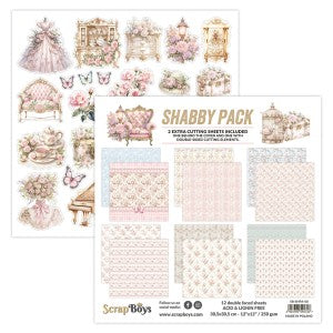 Shabby Pack 12 x 12 Double Sided Pad
