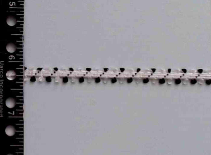 T192 Trim Rayon Double Loop Picot 3/8"