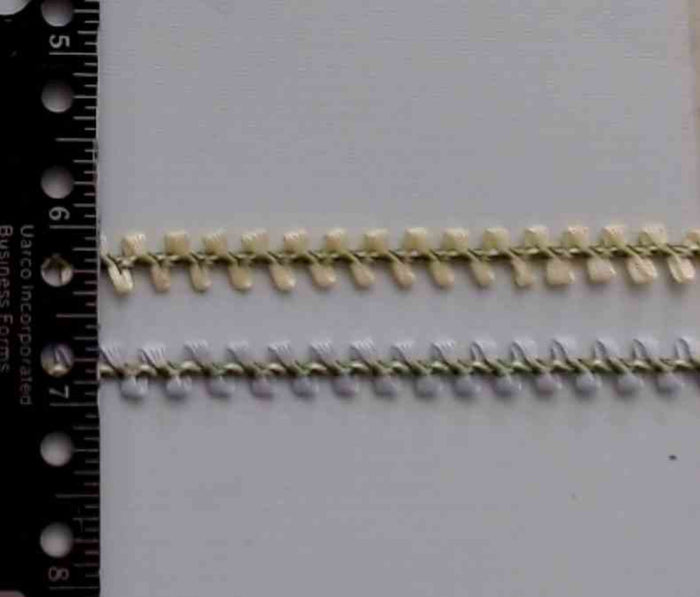 T227 Trim Rayon Double Loop 1/4"
