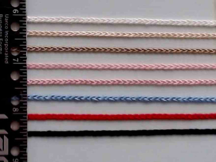 T293 Trim Rayon Braid 2 yds/pkg 1/8"