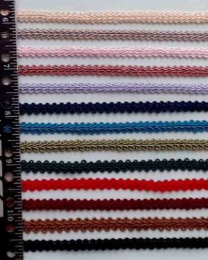T410 Trim Poly Gimp Braid 1/4"