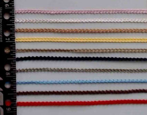T440 Trim Rayon Knobby Braid 2 yds/pkg 1/16"