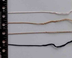 T450 Trim Silky Poly Braid 5 yards/pkg 1/16"