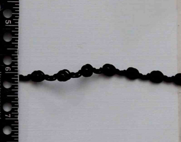 T564 Trim Rayon Coiled Buds 1/4"