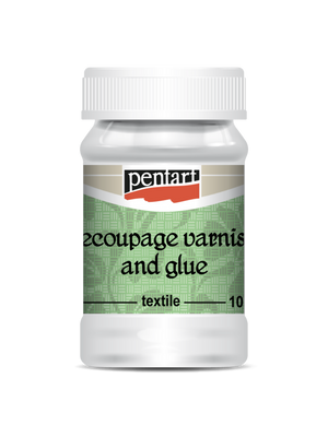 Decoupage Glue and Varnish For Textiles 100ml Matte