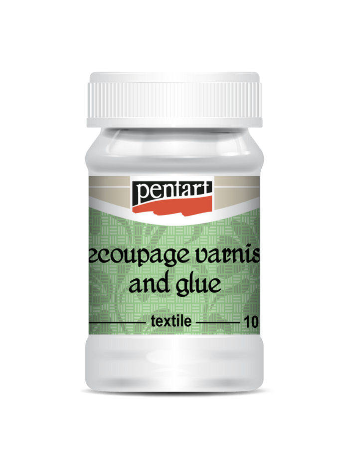 Decoupage Glue and Varnish For Textiles 100ml Matte