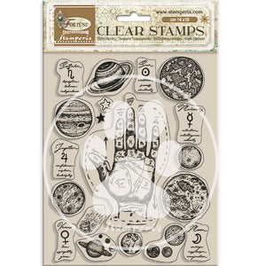 WTK193  Clear Stamp 14x18 Fortune Elements