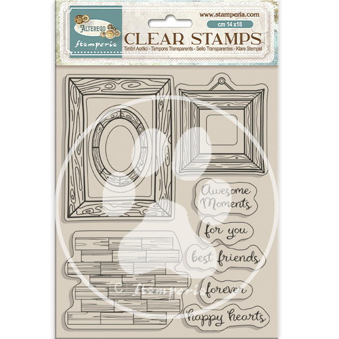 WTK203 Clear Stamp 14 x 18 Alterego Frames