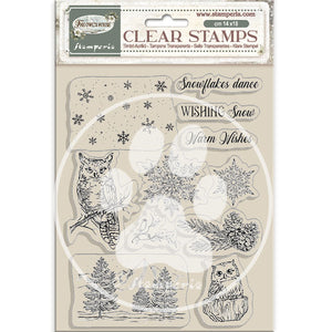 WTK224 Clear Stamp 14 x 18 The Owl's House