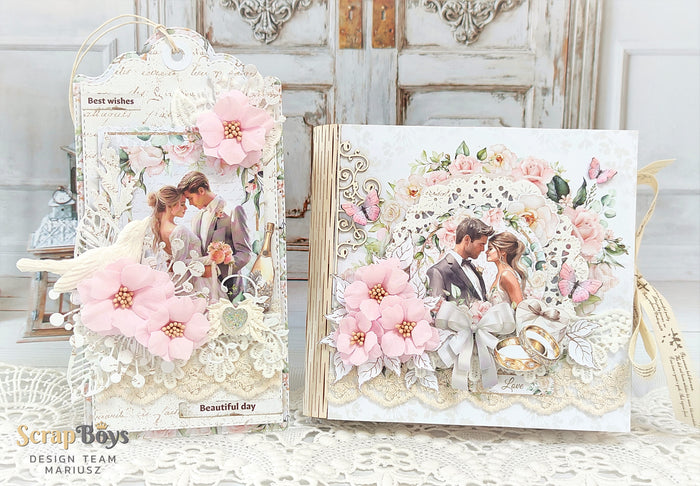 Scrap Hobby Online Course Special Day Wedding Set