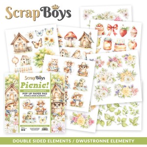 Pop Up Picnic 6x6 Double Sided Pad