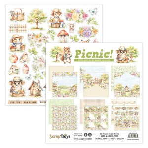 Picnic 12 x 12 Double Sided Pad