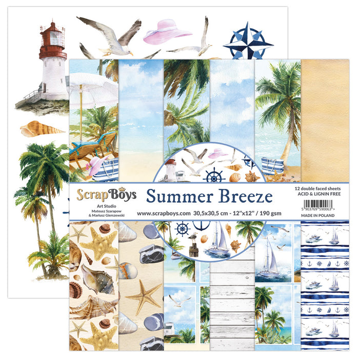 Summer Breeze 12 x 12 Double Sided Pad