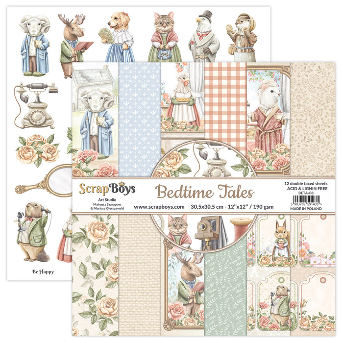 Bedtime Tales 12 x 12 Double Sided Pad