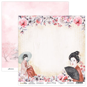 Japanese Beauty 01 Double Sided 12 x 12