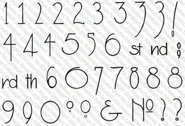 037 Deco Numbers