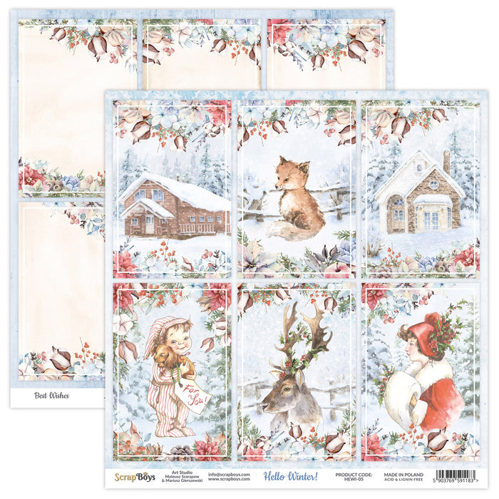 Hello Winter! 05 Double Sided 12 x 12