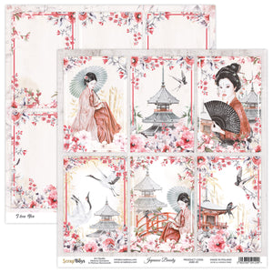 Japanese Beauty 05 Double Sided 12 x 12