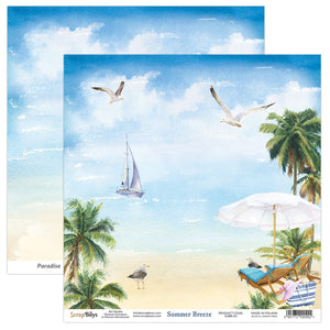 Summer Breeze 01 Double Sided 12 x 12