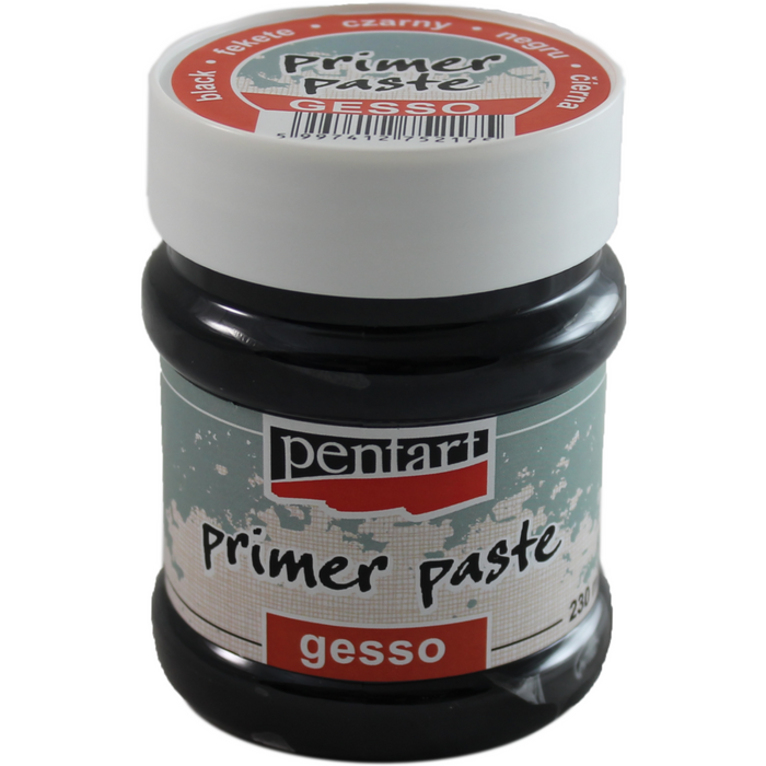 Primer Paste 230 ml  Heavy Gesso Black