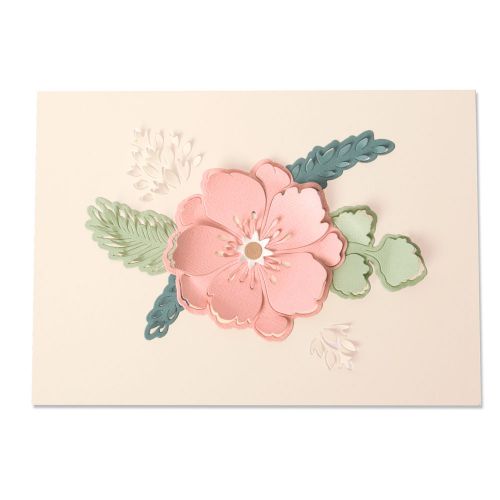 664363 Sizzix Thinlets Peony Pop Up