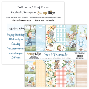 Best Friends 6x6 Double Sided Pad