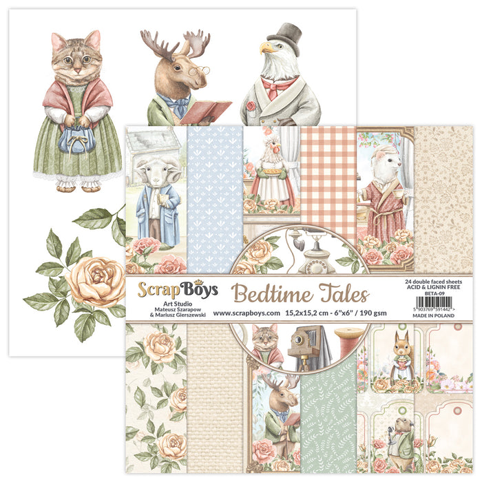 Bedtime Tales 6x6 Double Sided Pad
