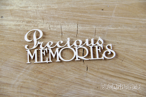3750 Decorative Chips 7.5x3.5cm Sentiments Precious Memories