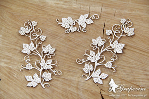 4496 Decorative Chips 9.5x9.5cm Grapevine Decor