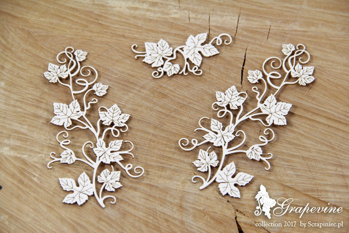 4496 Decorative Chips 9.5x9.5cm Grapevine Decor