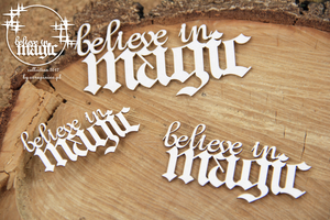4675 Decorative Chips 9.5x9.5cm Believe In Magic Sentiments