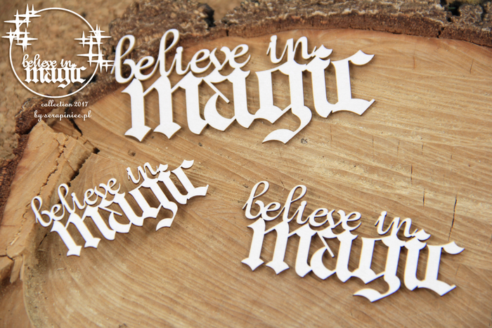 4675 Decorative Chips 9.5x9.5cm Believe In Magic Sentiments