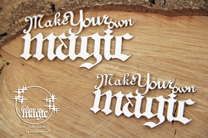 4680 Decorative Chips 9.5x9.5cm Believe In Magic Make Your Own Magic
