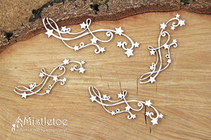 4818 Decorative Chips 9.5x9.5cm Mistletoe Borders
