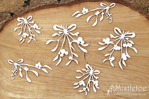 4830 Decorative Chips 14x14 Mistletoe Bouquets
