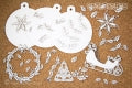 4899 Decorative Chips Workshop Kit White Baubles