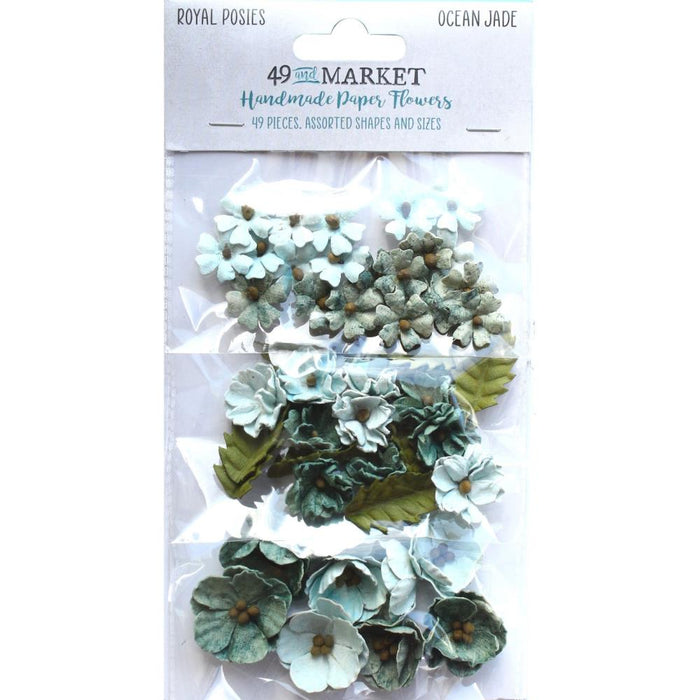 ROY-34123 Royal Posies Ocean Jade