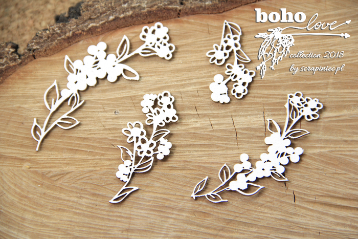 5139 Decorative Chips 9.5x9.5cm Boho Love Flowers 01