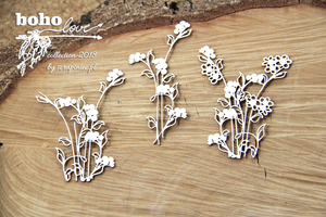 5147 Decorative Chips 9.5x9.5cm Boho Love Flowers 02
