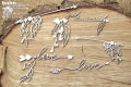 5149 Decorative Chips 14x14cm Boho Love Big Arrows