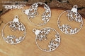 5245 Decorative Chips 6.2x7.6cm Cherish Christmas Baubles 02