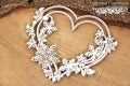 5248 Decorative Chips 10.4x8.7cm Cherish Christmas 2 Layers Heart 01