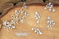 5250 Decorative Chips 8.5x4.0cm-6.0x3.2cm Cherish Christmas Flowers 01