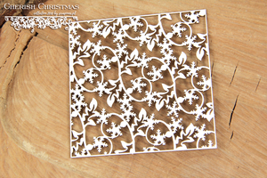 5270 Decorative Chips 14x14cm Cherish Christmas Big Background