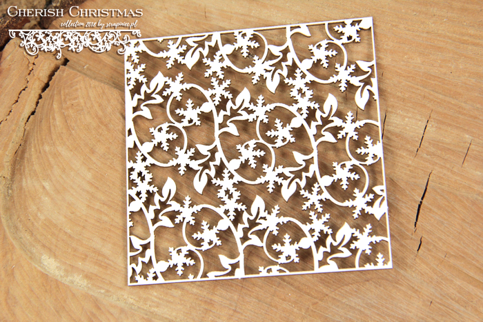 5270 Decorative Chips 14x14cm Cherish Christmas Big Background